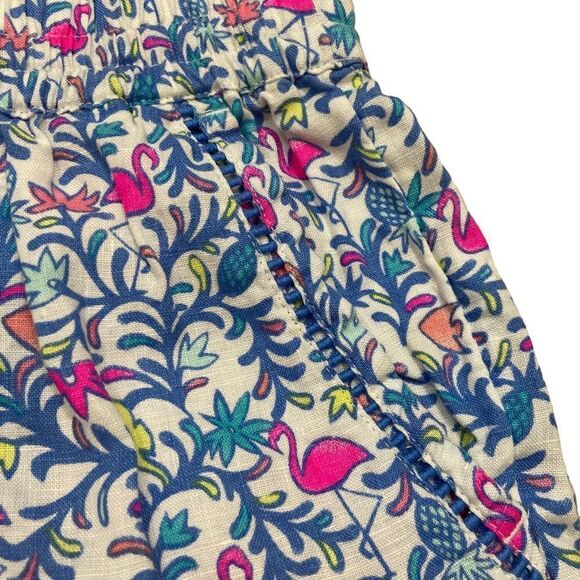 Ladies Vineyard Vines Flamingo Floral‎ Print Cotton Short Size XS - Picture 4 of 9